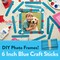 CraftySticks 6 Inch Jumbo Wood Popsicle Sticks for Crafts and STEM Learning